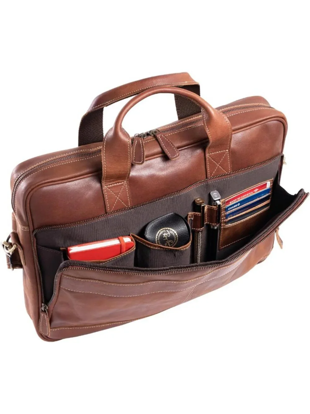 Stylish Leather Briefcase for 16